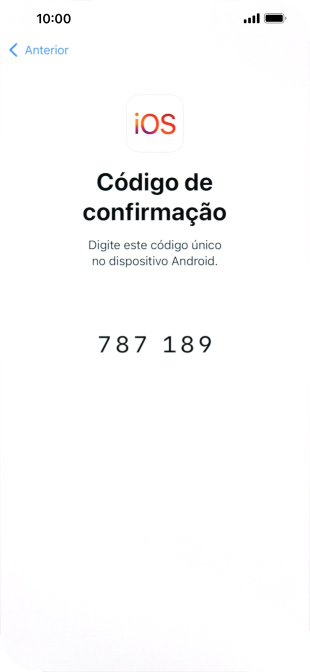 Siga as indicações no ecrã e na app 