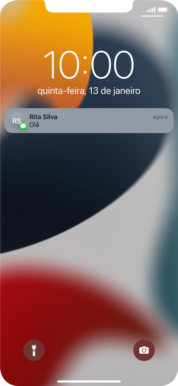 Prima a notificação pretendida e siga as indicações no ecrã para utilizar a função escolhida.