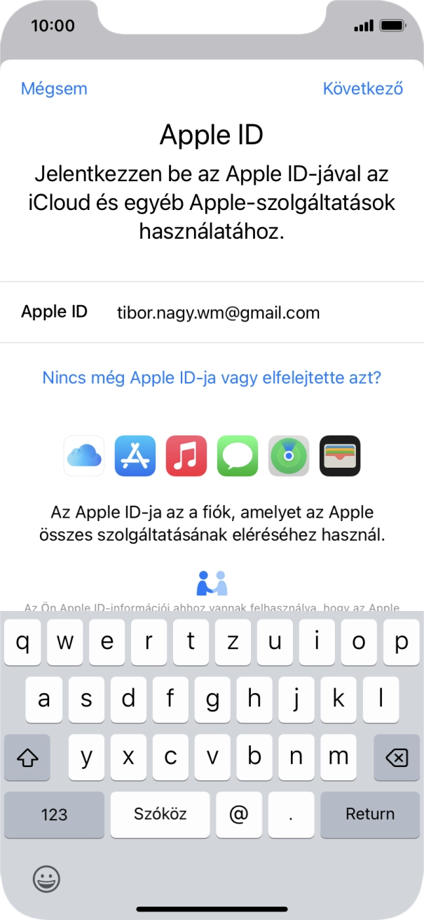 Válaszd a Következő lehetőséget.
