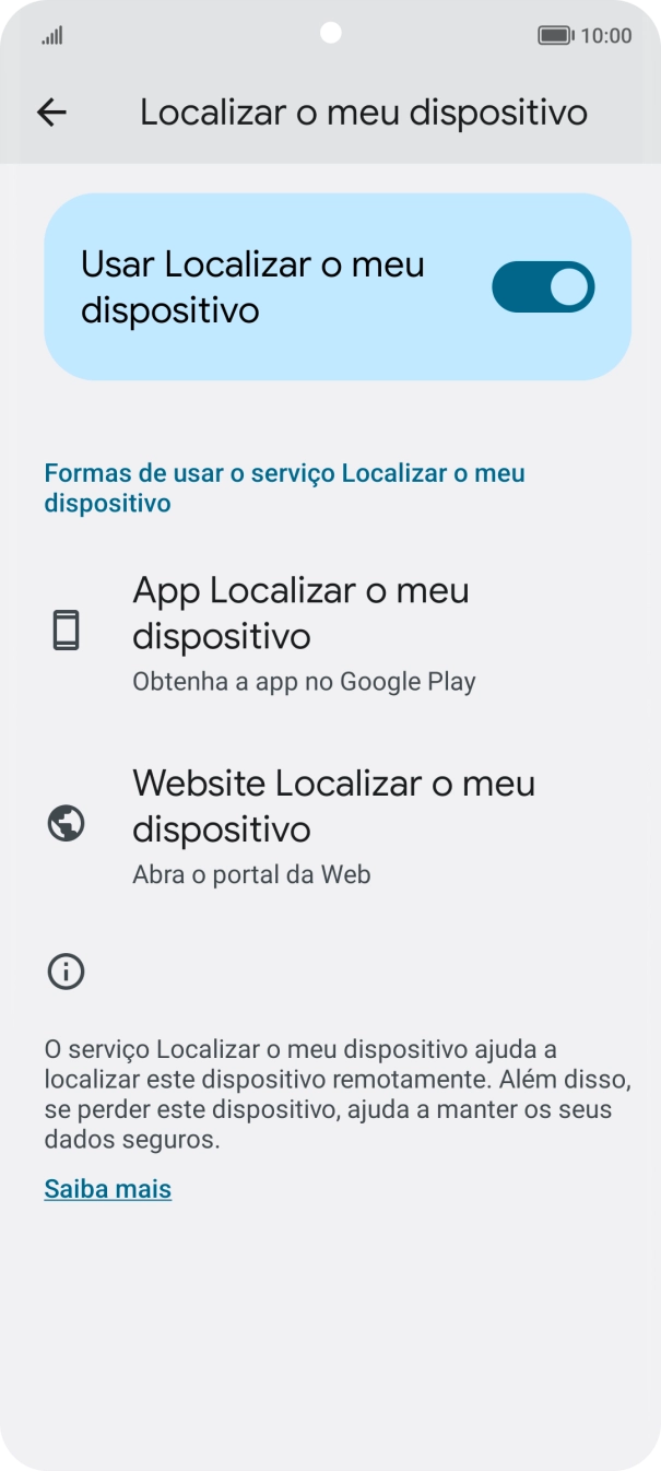 Prima o indicador sob 