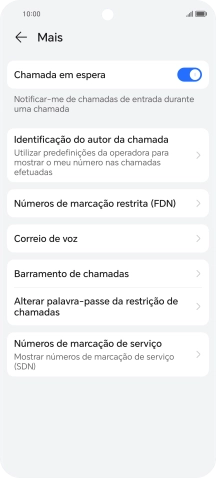 Prima Números de marcação restrita (FDN).