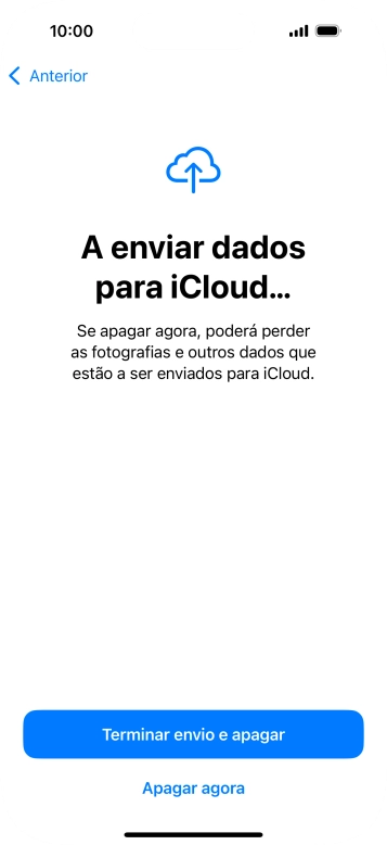 Prima Apagar agora.