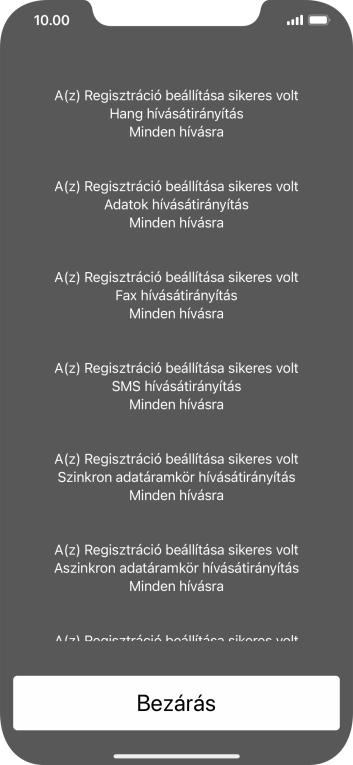Válaszd a Bezárás lehetőséget.