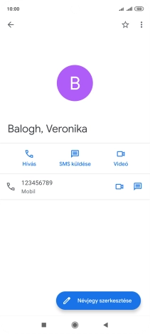 A befejezéshez, és ahhoz, hogy visszatérhess a főképernyőhöz, nyomd meg a főgombot.