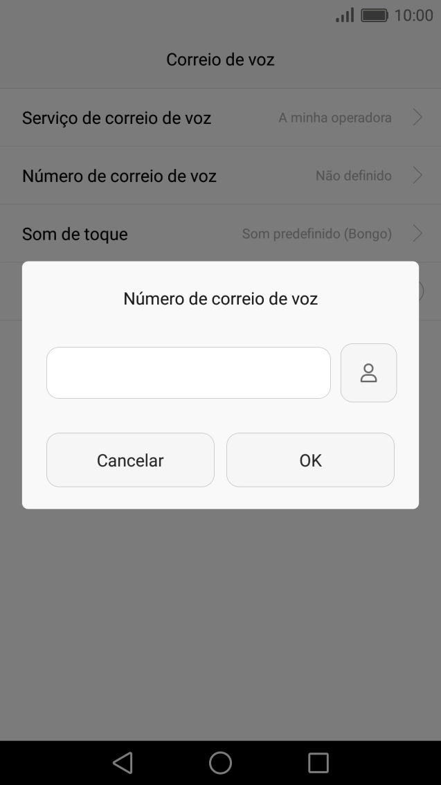 Introduza 123 e prima OK.