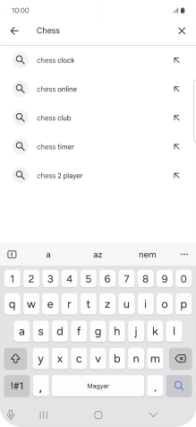 Írd be a keresett alkalmazás nevét vagy kategóriáját, és kattints a keresés ikonra.