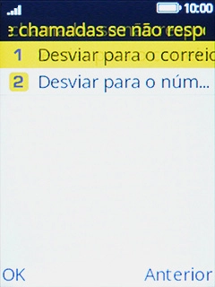 Escolha Desviar para o correio de voz.