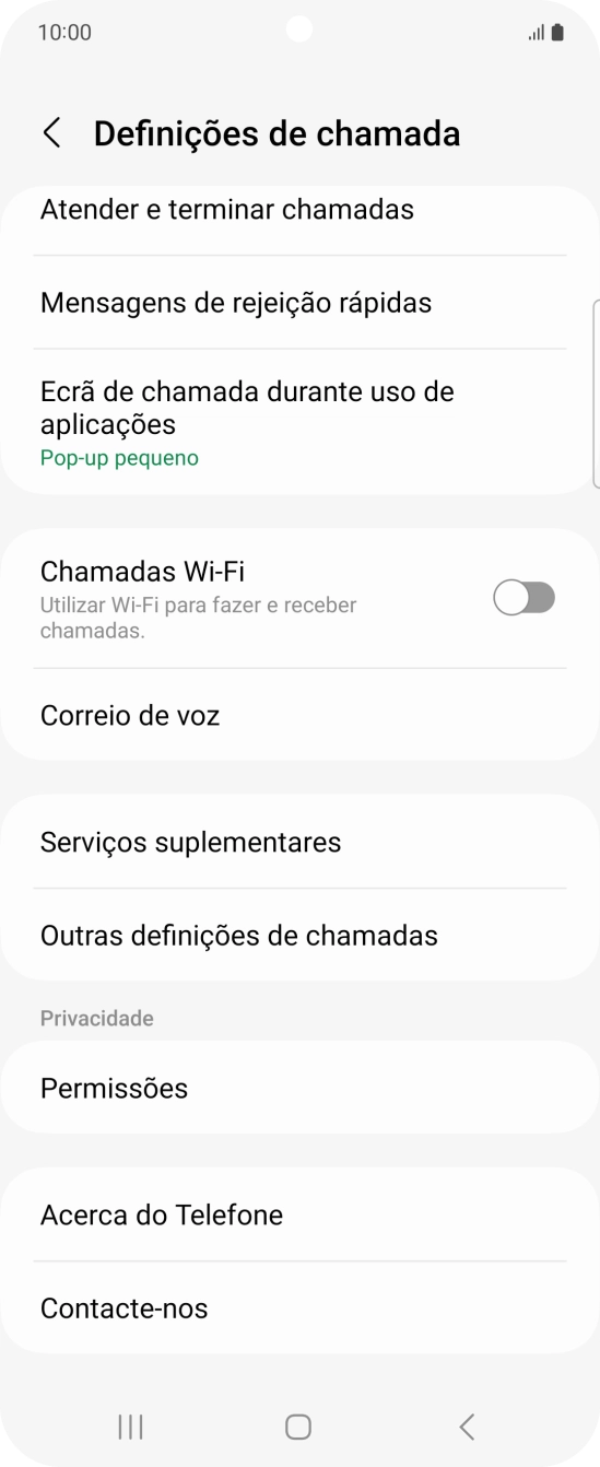 Prima Correio de voz.