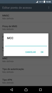 Introduza 268 e prima OK.