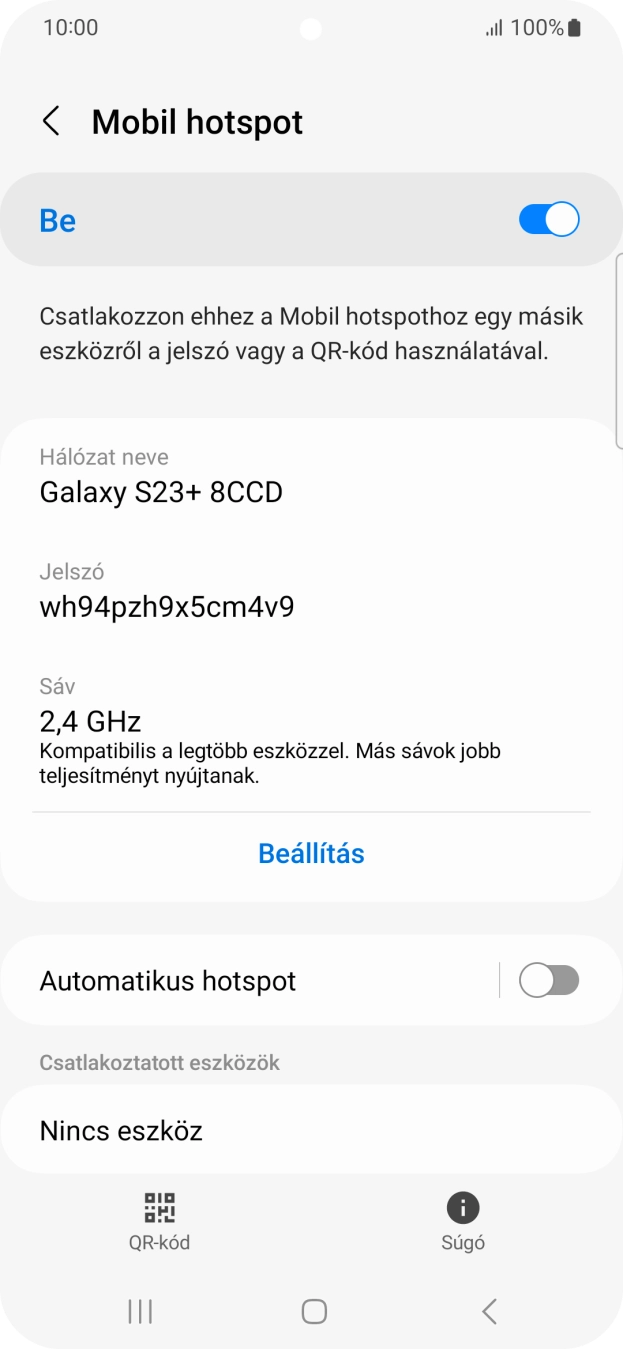 A befejezéshez, és ahhoz, hogy visszatérhess a főképernyőhöz, nyomd meg a főgombot.