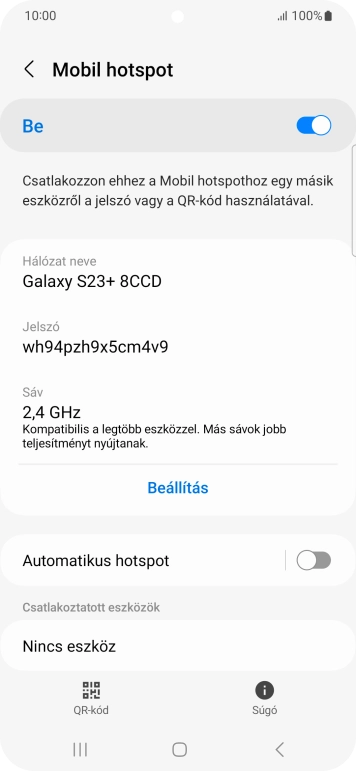A befejezéshez, és ahhoz, hogy visszatérhess a főképernyőhöz, nyomd meg a főgombot.