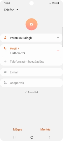 Válaszd a Mentés lehetőséget.