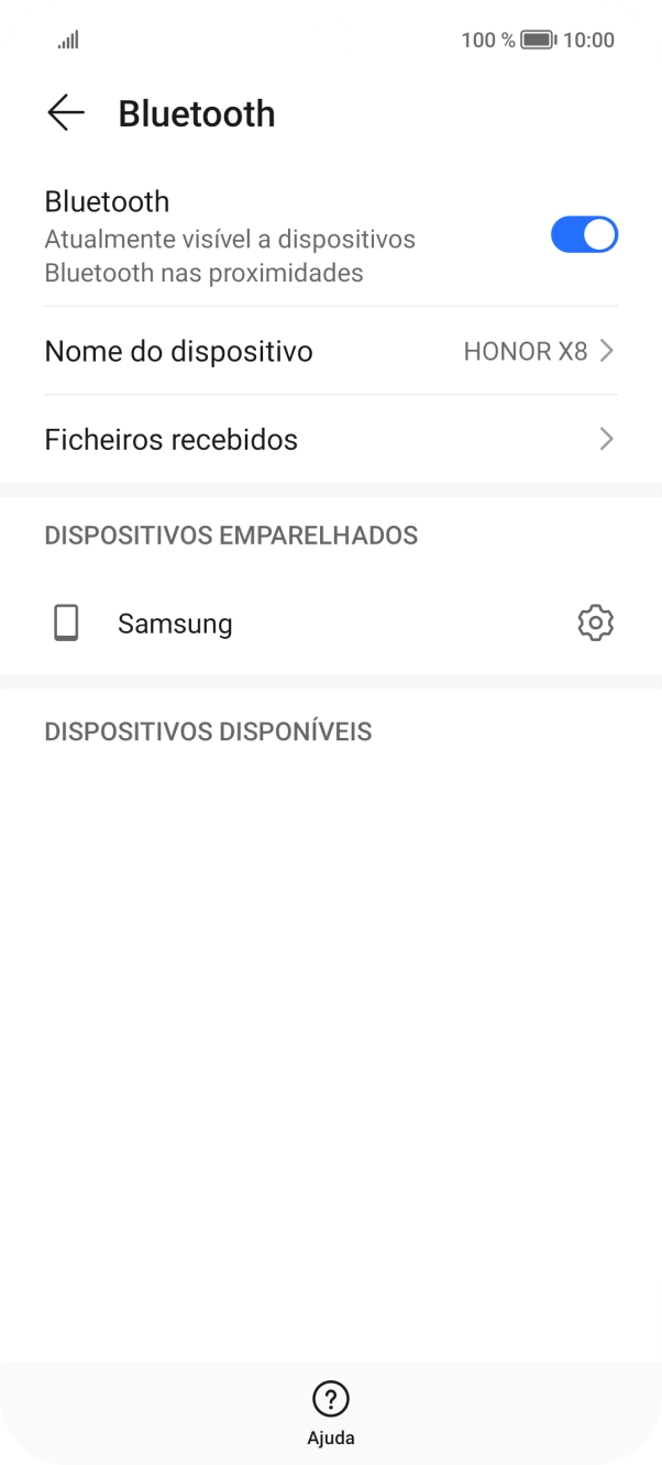Para voltar ao ecrã inicial, deslize o dedo de baixo para cima a partir da base do ecrã.