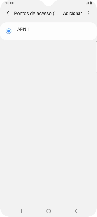 Prima Adicionar.