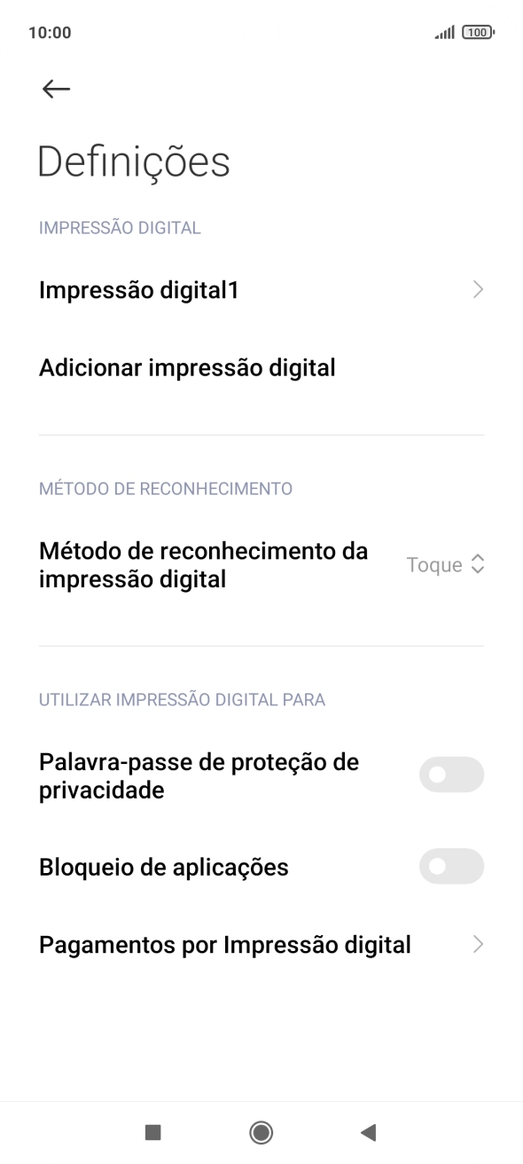 Prima os indicadores  junto das definições pretendidas.