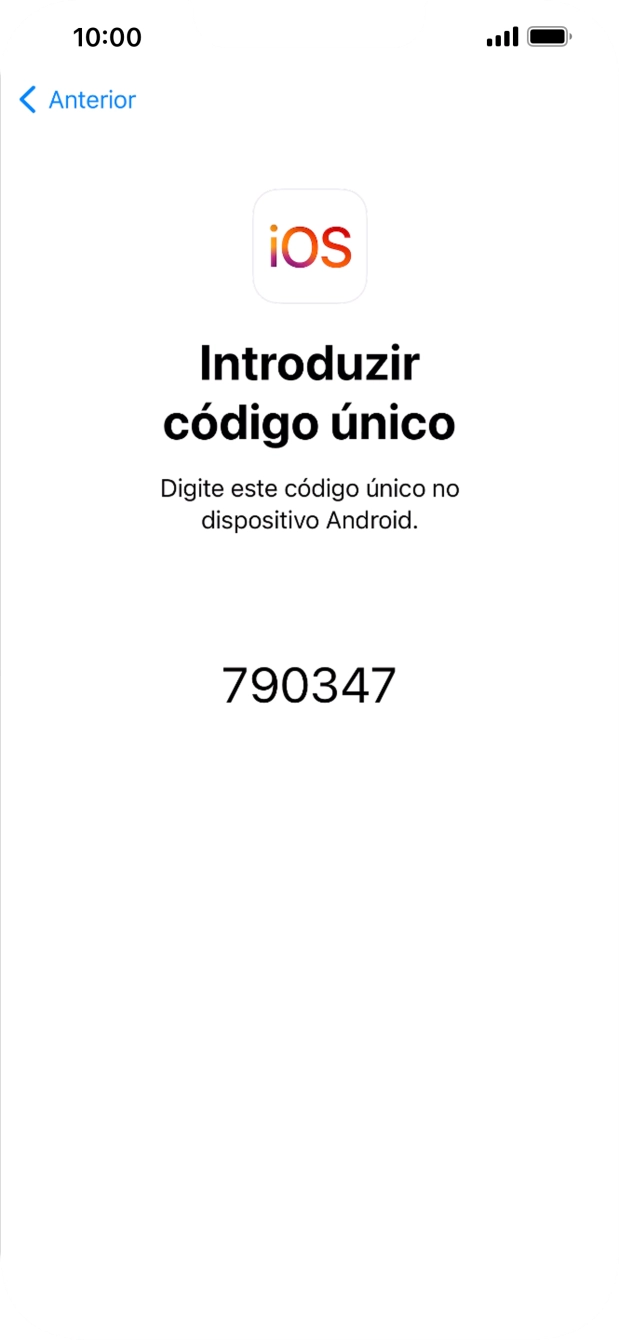 Siga as indicações no ecrã e na app 