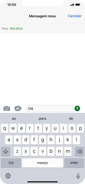 Prima o ícone de apps.