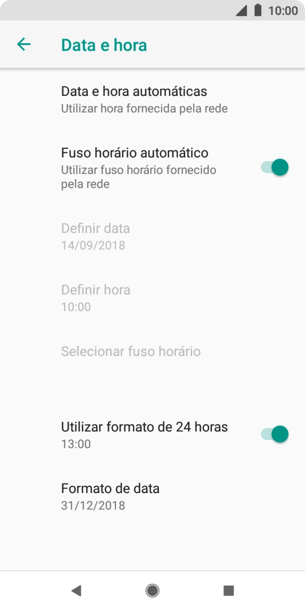Prima a tecla de início para terminar e voltar ao ecrã inicial.