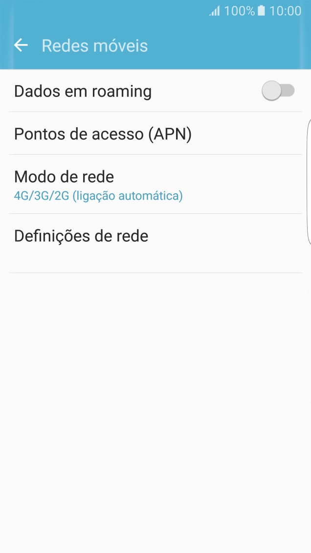 Prima Pontos de acesso (APN).