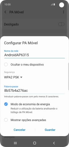 Prima o campo sob 