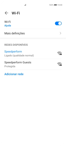 Para voltar ao ecrã inicial, deslize o dedo de baixo para cima a partir da base do ecrã.