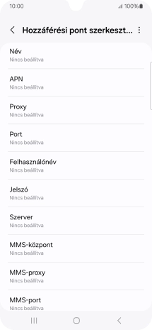 Válaszd a Név lehetőséget.