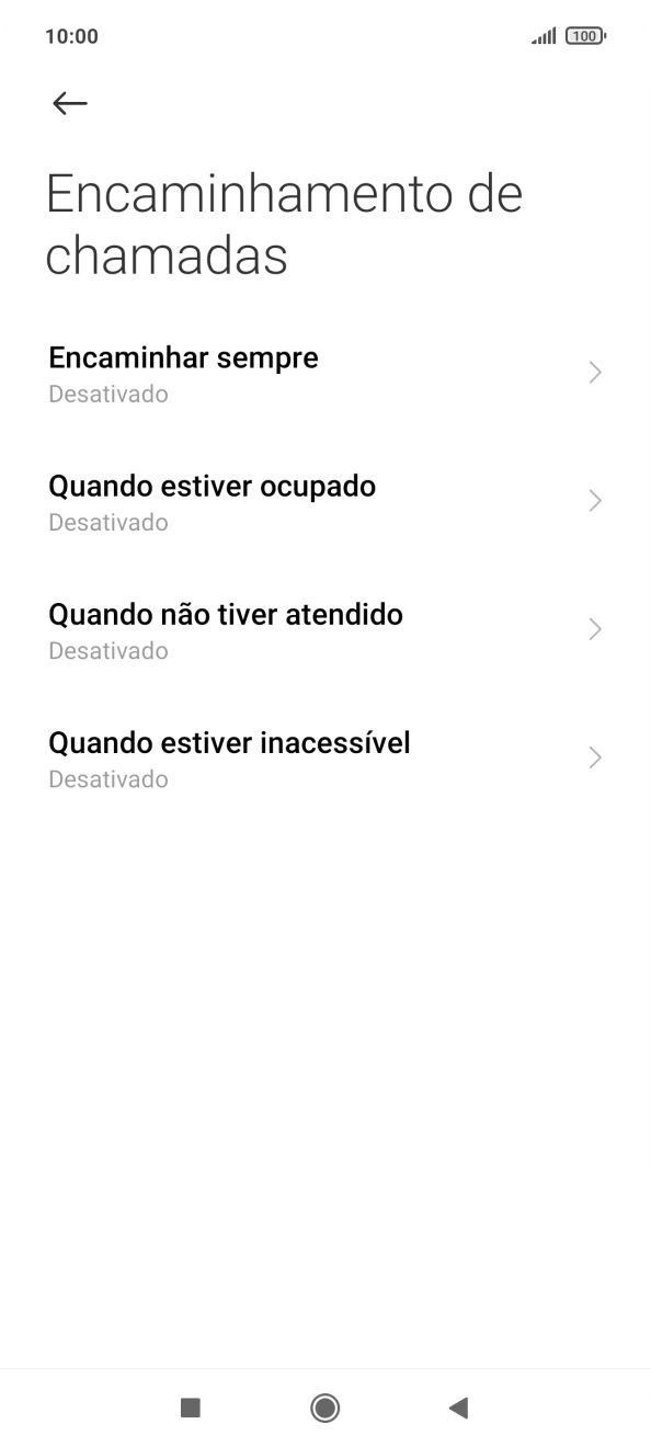 Prima a tecla de início para terminar e voltar ao ecrã inicial.