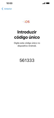 Siga as indicações no ecrã e na app 