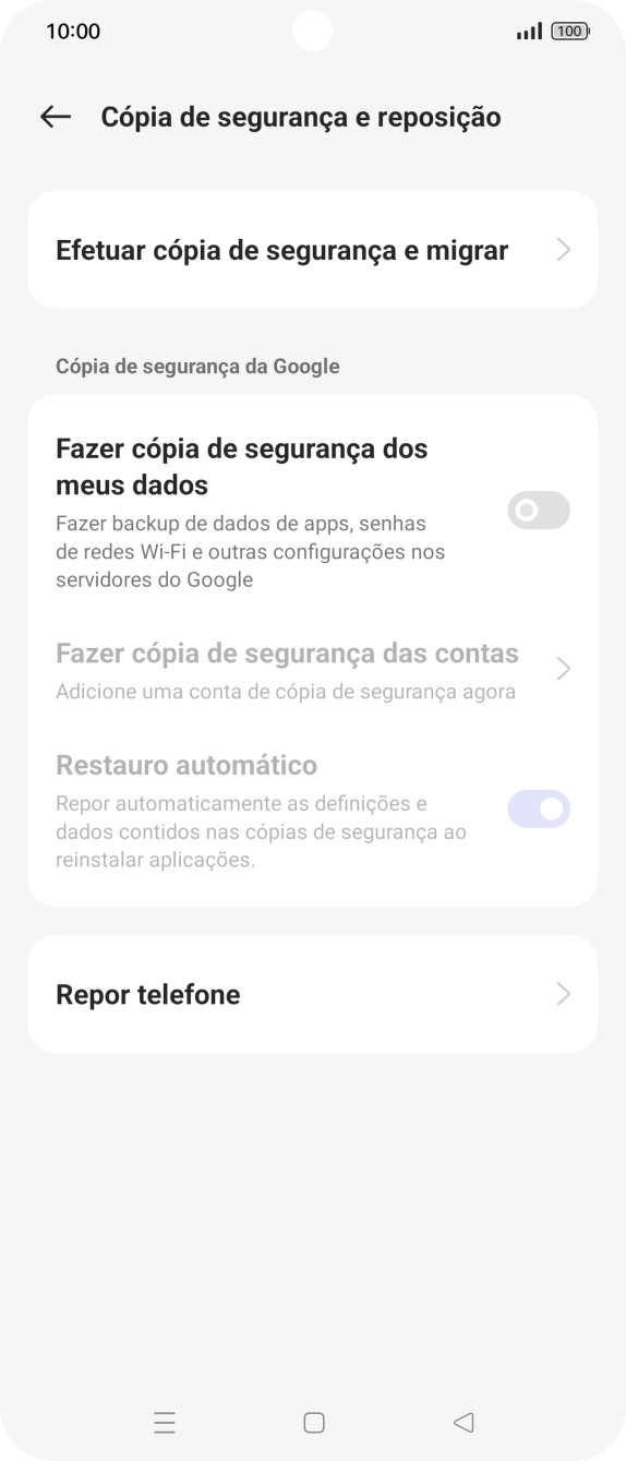 Prima Repor telefone.
