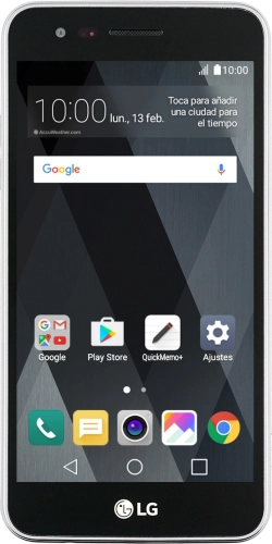 Imagen 1: Vista frontal del LG K4 (2017) - DarkGray