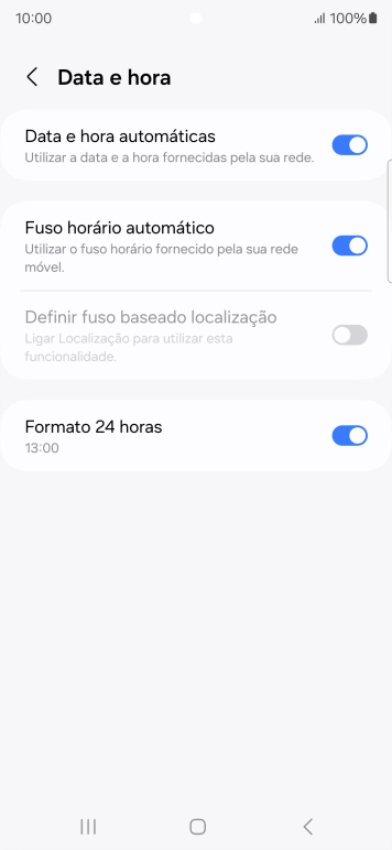 Prima a tecla de início para terminar e voltar ao ecrã inicial.