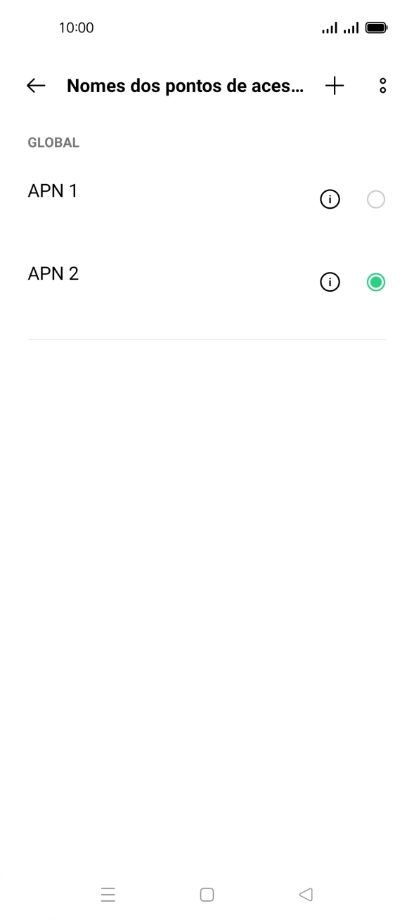 Prima a tecla de início para terminar e voltar ao ecrã inicial.