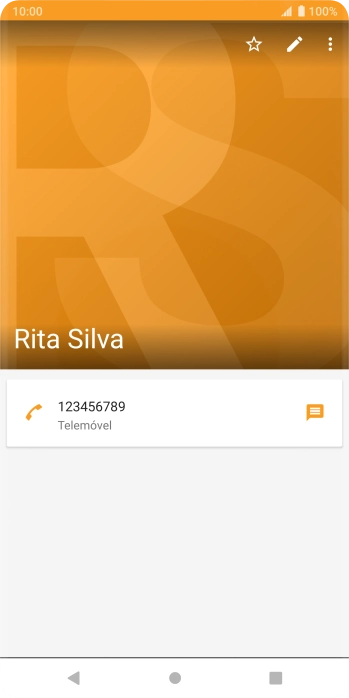 Prima a tecla de início para terminar e voltar ao ecrã inicial.