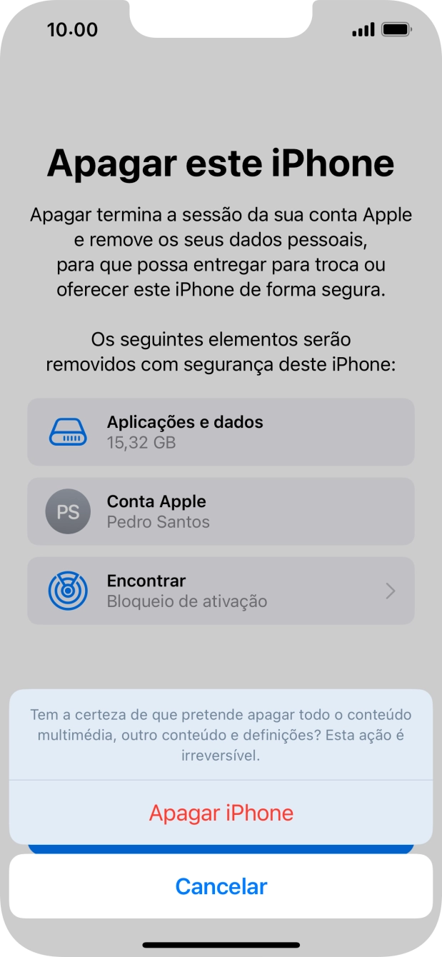 Prima Apagar iPhone.