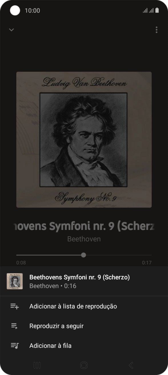 Prima Adicionar à lista de reprodução.