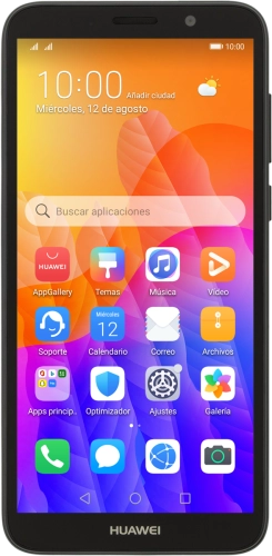 Imagen 1: Vista frontal del Huawei Y5p - Black