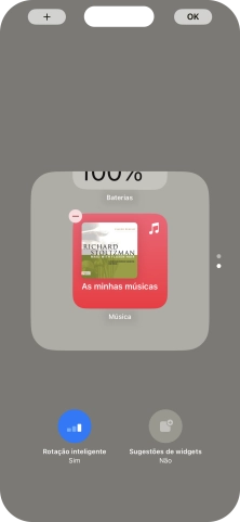 Prima Rotação inteligente para ativar ou desativar a função.