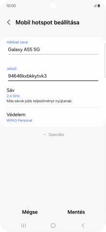 Válaszd a Mentés lehetőséget.