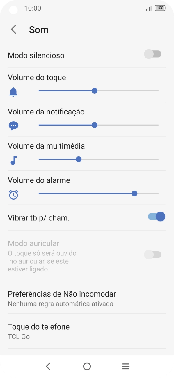 Prima Toque do telefone.