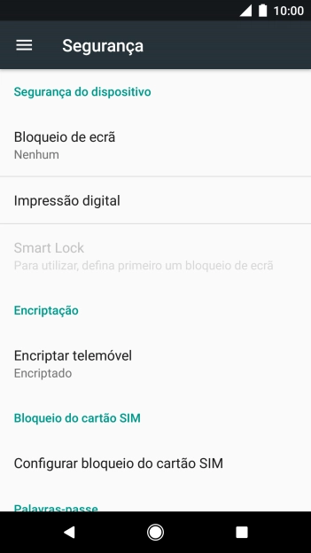 Prima a tecla de início para terminar e voltar ao ecrã inicial.
