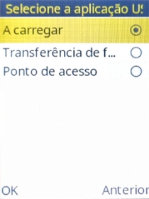 Escolha Transferência de ficheiros.