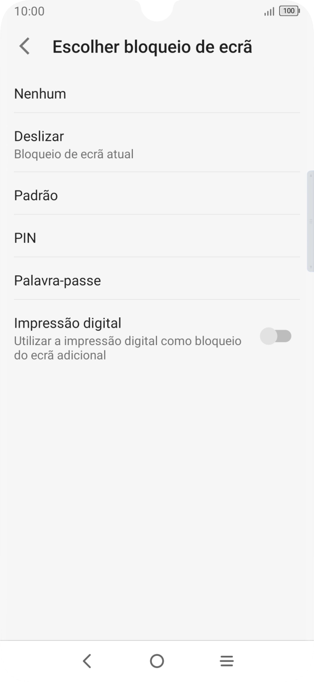Prima Impressão digital.