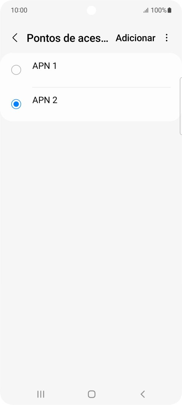 Prima a tecla de início para terminar e voltar ao ecrã inicial.