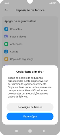 Prima Reposição de fábrica.