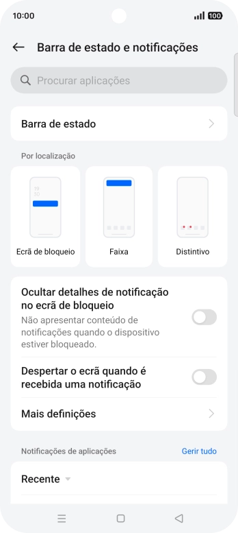 Prima Gerir tudo.