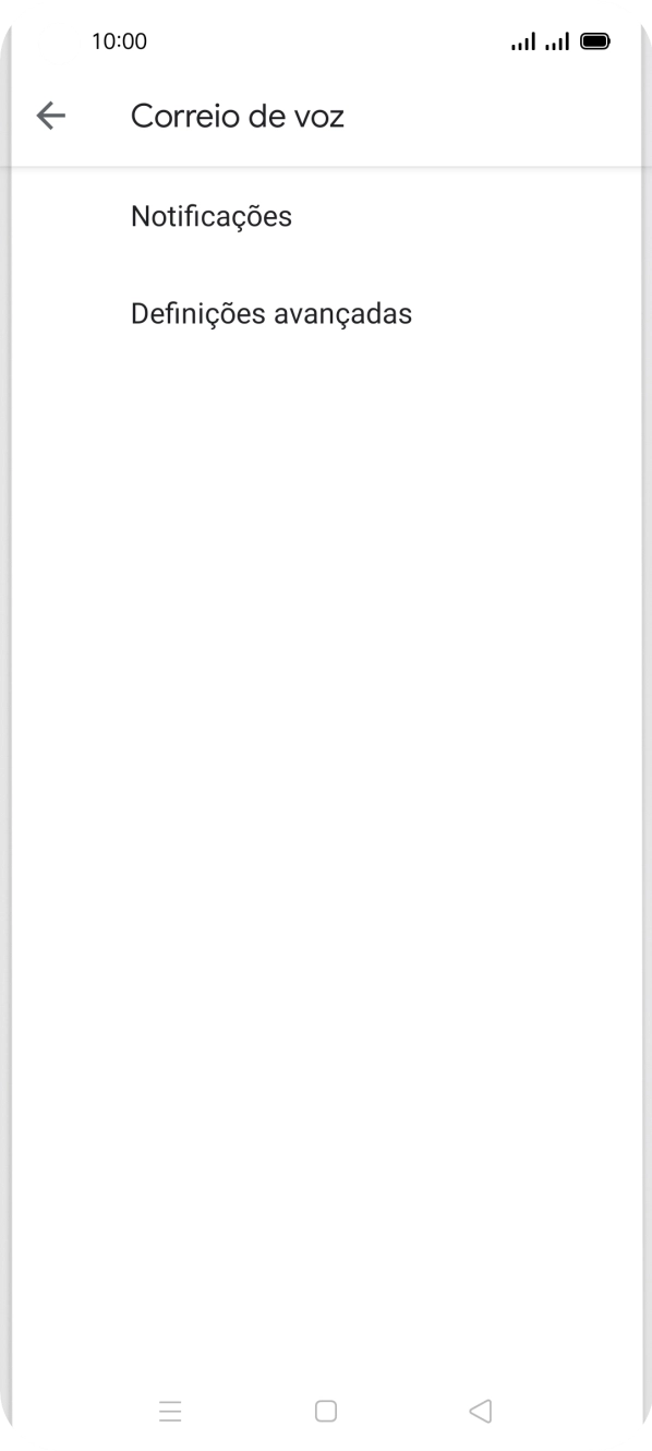 Prima Definições avançadas.