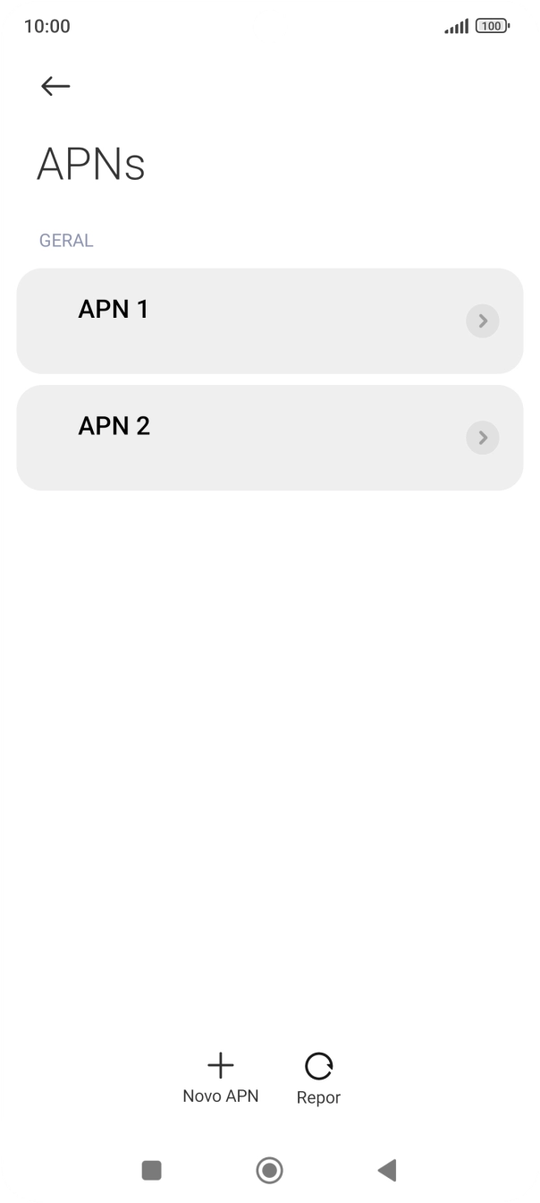 Prima a tecla de início para terminar e voltar ao ecrã inicial.