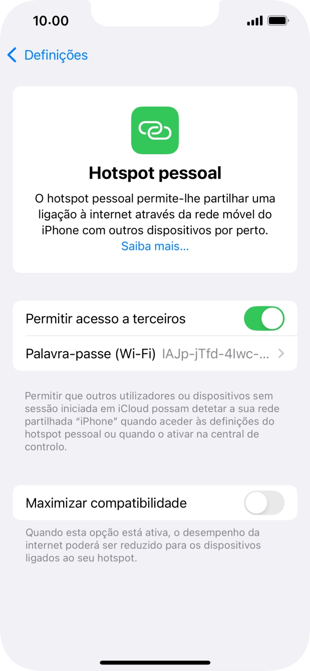 Para voltar ao ecrã inicial, deslize o dedo de baixo para cima a partir da base do ecrã.