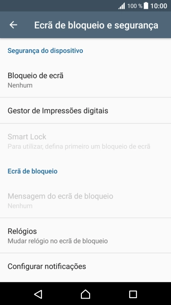 Prima a tecla de início para terminar e voltar ao ecrã inicial.