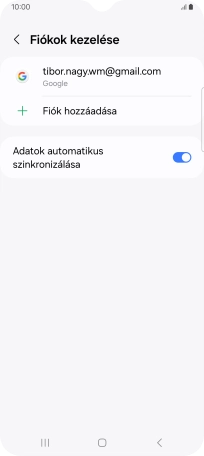 A befejezéshez, és ahhoz, hogy visszatérhess a főképernyőhöz, nyomd meg a főgombot.